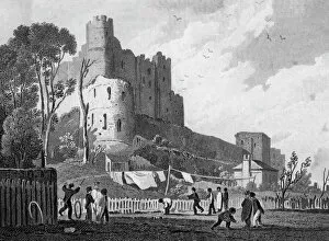 1830 Collection: Rochester Castle, Kent