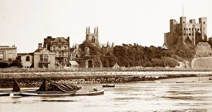 Rochester Castle from the river