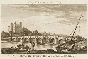 1779 Prints: Rochester / Medway Bridge