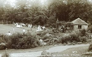 Images Dated 12th May 2011: Rock Garden Teahouse - Sutton Hall, Yorkshire