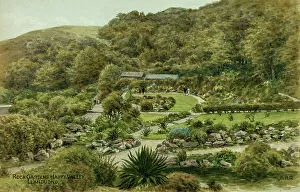 Paths Prints: Rock Gardens, Happy Valley, Llandudno, Conwy, North Wales