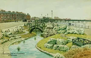 Lancs Prints: Rock Gardens, New Promenade, Morecambe, Lancashire