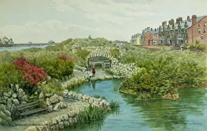 Lancs Prints: Rock Gardens, St Annes on Sea, Lancashire
