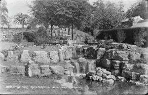 Guildford Prints: Rock Gardens at Stoke Park