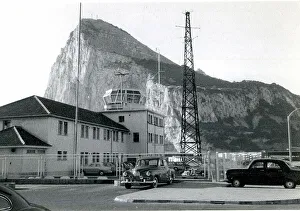 Rock of Gibraltar and Airport