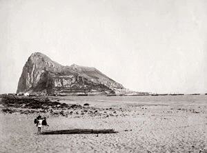 Gibraltar Gallery: Rock of Gibraltar, c.1880 s