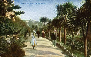 Torbay Collection: Rock Walk, Torquay, Devon