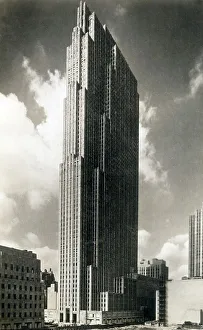 Skyscrapers Prints: Rockefeller Center, New York, USA