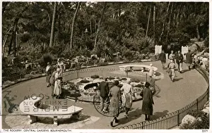 Rockery Prints: The Rockery, Central Gardens, Dorset