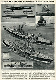 Projectiles Gallery: Rockets and flying bombs by G. H. Davis