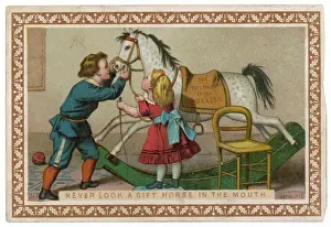 Sister Prints: Rocking Horses Mouth