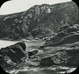 Rocks on Coast near St. Ives