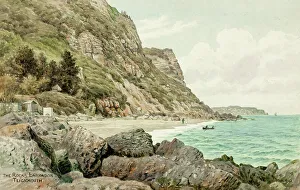 Labrador Prints: Rocks at Labrador, Teignmouth, Devon