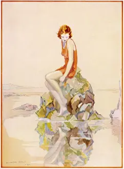 Solitary Prints: On the Rocks by Lindsay Cable