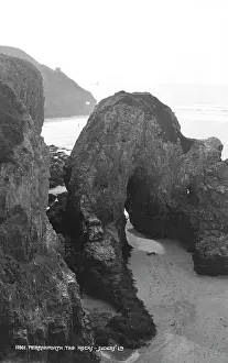 Perranporth Prints: The Rocks at Perranporth