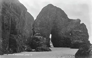 Perranporth Prints: Rocks at Perranporth