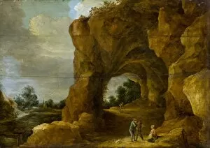 Images Dated 7th September 2010: Rocky Arch with Figures