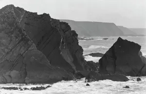 Formations Prints: Rocky Coastline at Hartland Quay