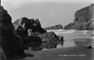 Rocky Shoreline at Plemont, Jersey