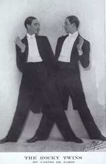 Twins Collection: The Rocky Twins from the Casino de Paris, late 1920s
