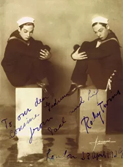 Images Dated 21st June 2011: The Rocky Twins in London, 1929