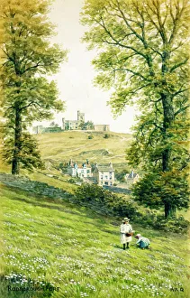 Stroud Prints: Rodborough Fort, Stroud, Gloucestershire