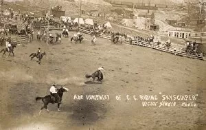 Rodeo at Victor, Colorado, USA