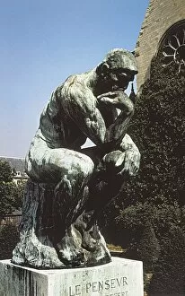 Articas Gallery: RODIN, Auguste (1840-1917). The Thinker. 1902. Based