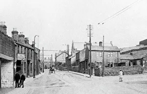 Terminus Prints: Rodley Tram Terminus early 1900s