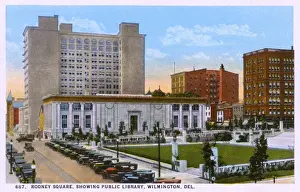 Pilasters Prints: Rodney Square, Wilmington, Delaware, USA