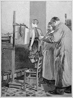 1895 Collection: Roentgen X-Rays Patient