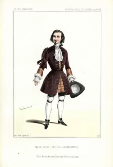Roger as Fabio in La Barcarolle, Opera Comique, 1845