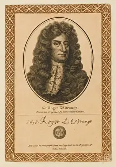 Auto Graph Prints: Roger L estrange