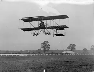Roger Sommers Farman at the Doncaster Aviation Contest