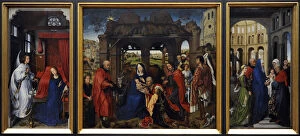 Adoration Gallery: Rogier van der Weyden (1399 / 1400 A?i? 1464) was an Early F