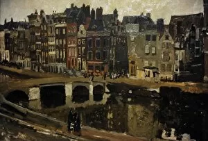 Allard Gallery: The Rokin in Amsterdam, 1897, by George Hendrik Breitner (18