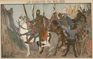 Roland Prints: Roland at Roncesvalles