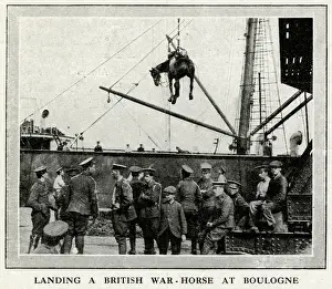 Boulogne Prints: The Role of the horses in WWI 1914