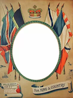 Private Collection: Roll of Honour. Commemorative Art