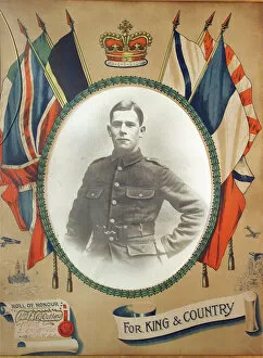 Outlaw Gallery: Roll of Honour of Private FG Outlaw, WW1