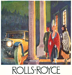 Venue Prints: Rolls Royce Advertisement