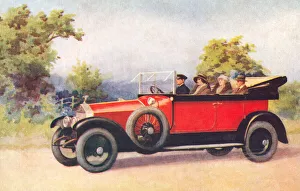 Cabriolet Prints: Rolls-Royce car