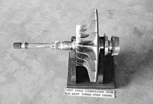 Dart Prints: Rolls-Royce Dart 1st stage compressor rotor