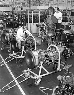 Gnome Prints: Rolls Royce Gnome H1400-1 turboshaft production