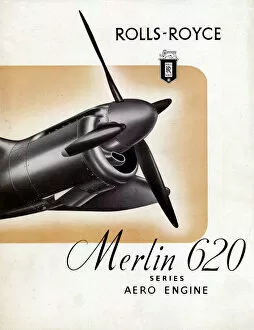 Royce Gallery: Rolls Royce Merlin 620 brochure cover