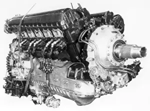 Rolls Royce Merlin III Starboard front quarter
