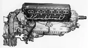 Merlin Prints: Rolls Royce Merlin XX Starboard side
