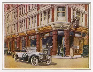 Showroom Prints: ROLLS ROYCE SHOWROOM