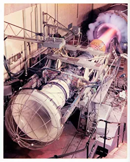 Facility Prints: Rolls-Royce Spey on an experimental test facility