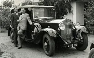 Royce Prints: Rolls Royce Vintage Car, Scotland